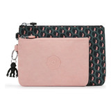 Bolsa Pouch Kipling Ki603349l Diseño Liso  3d K Pink