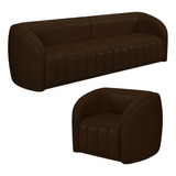 Jogo Sofa 252 Cm 3 Lug E Poltrona 1 Lug Memphis Tcs 721 Cora