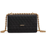 Bolsa Crossbody Colcci Relevo In24 Preto Feminino