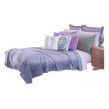 Cobertor Ligero Ultrasuave Lavanda Lila King Size Concord