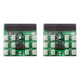 2 X Breakout Board, 12 Puertos, Pantalla Led De 6 Pines, Fue