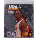 Jogo Nba 07 Original Ps3 Midia Fisica Cd.