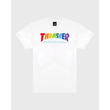 Polera Thrasher Rainbown Skate Mag | Laminates