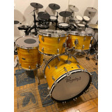 Bateria Pinguim 70s Ludwig Troca Spd Sx Roland Prato Turk   