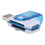 Lector De Tarjetas De Memoria Múltiple Usb 2 Para Micro Sd/t