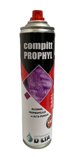 Alcohol Isopropílico De Alta Pureza Aerosol Delta 315g 440cc