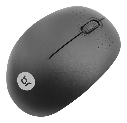 Mouse Sem Fio/ Wireless 800 Dpi Preto 0404 Bright