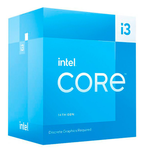 Processador Intel Core I3-14100 12mb 3.5ghz-4.7ghz Lga 1700