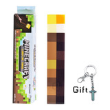 Minecraft Game Led Cube Torch Lámpara De Antorcha De Juguete