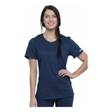 Uniforme Clínico Mujer Enfermera Azul Marino Ww602 Cherokee 