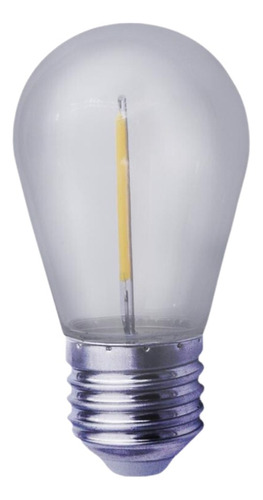 Paquete De 2 Focos Led Vintage S14 E27 Tecnolite 1w Series