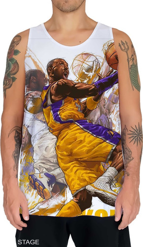 Camiseta Camisa Personalizado Regata Kobe Bryant Basquete 9