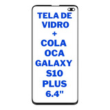 Tela De Vidro Sem Touch Sem Display Galaxy S10 Plus Sm-g975