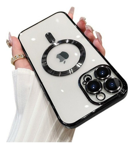 Capa Capinha Luxo Magnética Para iPhone 7plus Ao 15 Promax