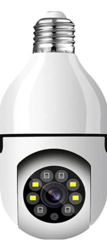 Câmera Segurança Lâmpada Wifi 360 Graus Ful Hd 1080 