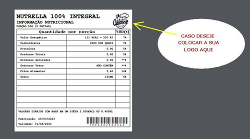 Programa Imprime Etiqueta Tabela Nutricional Rotulo Tabela