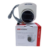 Cámara De Seguridad Hikvision Domo 5mpx Con Audio Integrado