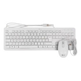 Kit Teclado E Mouse LG Com Fio Branco Pc V240msu