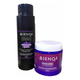 Shampoo Matizador Violeta + Crema Matizador Violeta Bienok