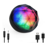 Parlante Protatil Bluetooth 5.0 Led Con Luces Multicolor 