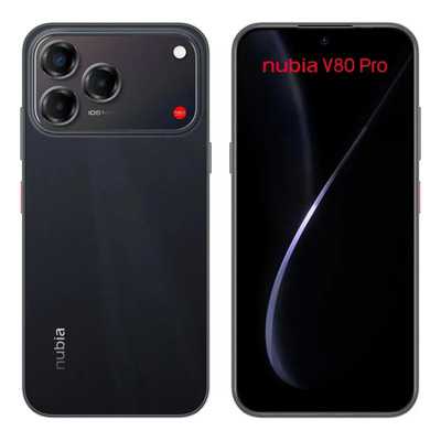 Nubia V80 Pro Celular, 256gb + 12gb Ram, Negro Negro | Envío gratis