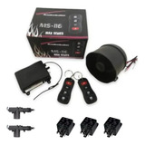 Alarma Para Auto Audiobahn Ms116+ 2 Seguros Y 3 Relevadores 