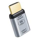 Nfhk Usb-c Tipo C Hembra Fuente A Hdmi Fregadero Hdtv Adapta