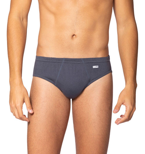 Kit C/6 Cueca Slip Lupo Masculina De Algodão 00515-089