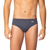 Kit C/6 Cueca Slip Lupo Masculina De Algodão 00515-089