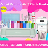 Cricut Explore Air 2 Peacock +  Cinch Menta Kce66