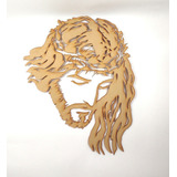 Rostro De Jesus Mdf Corte Laser 