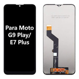 Para Moto G9 Play/ E7 Plus Xt2083 Tela Frontal Lcd Display
