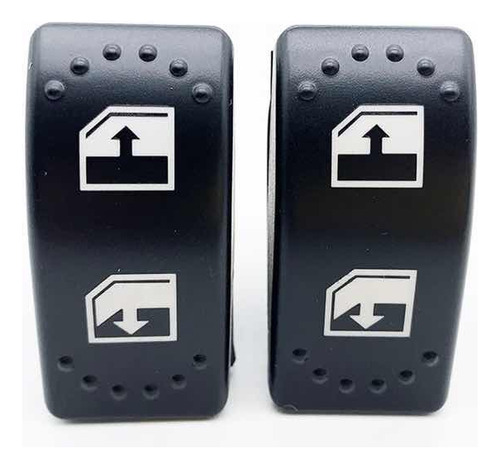Par Switch Botones Para Vidrios Eléctricos De Auto Universal