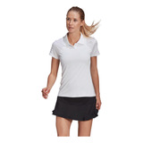 Polo adidas Tennis Club Mujer Blanco