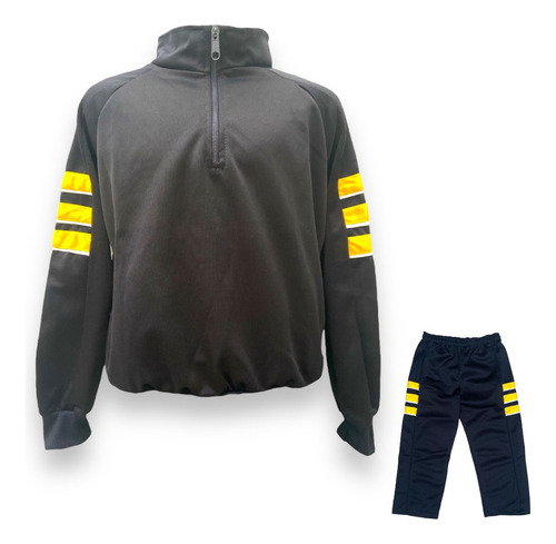 Sudadera Polar Escolar Uniformes Ed. Física Colegio Niños 