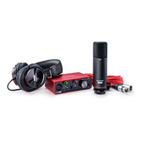 Paquete De Estudio Focusrite Scarlett Solo 3rd Gen Para Grab