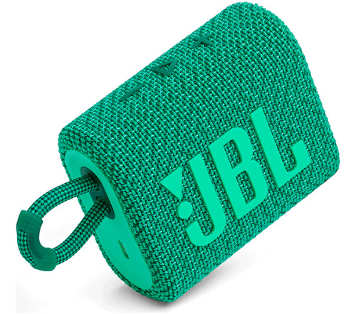 Caixa De Som Jbl Go Eco Verde Jblgo3ecogrn Cor Squad