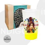 Vaso Cónico Amy Winehouse  + Empaque Personalizado Artesanal