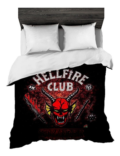 Cobija Personalizada Hellfire Club Strange Matrimonial