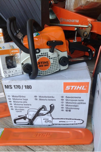 Motosierra Stihl Original Ms 180 Con Espada De 40 Cms