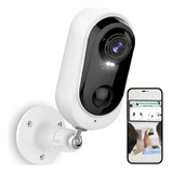 Camara De Seguridad Inalambrica Recargable App Tuya Ip65