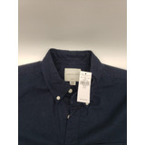 Camisa American Eagle Slim Fit Azul 