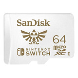 Tarjeta Microsdxc Sandisk Para Nintendo Switch 64 Gb Xmp
