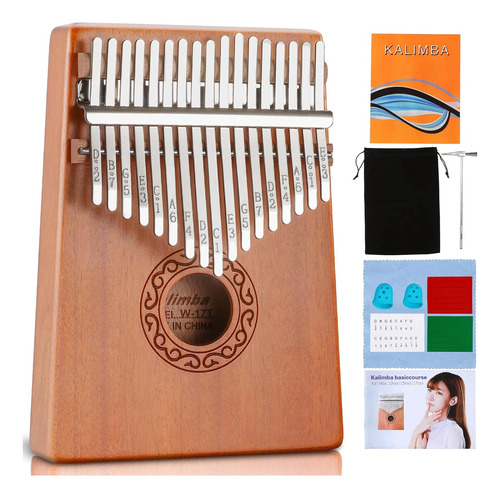 Piano De Pulgar Kalimba 17 Teclas, Instrumentos Musical...