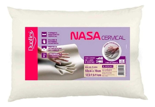 Travesseiro Nasa Duoflex Cervical