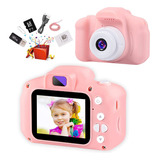 Câmera Infantil 1080p Mini Kids+cartão De 8gb+leitor