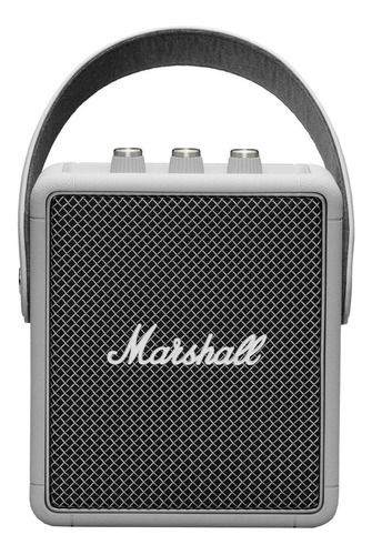 Bocina Marshall Stockwell Ii Portátil Con Bluetooth Waterproof Grey 