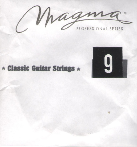 Cuerda Suelta P Criolla 9na Magma Gc119 T Media Guitarron