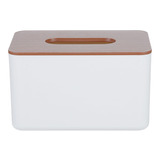 Miniso Caja Para Pañuelos Estilo Madera 17.4x11.9x10.4