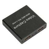 Tarjeta De Captura De Video Usb2.0 Hdmi Soporte De Salida De